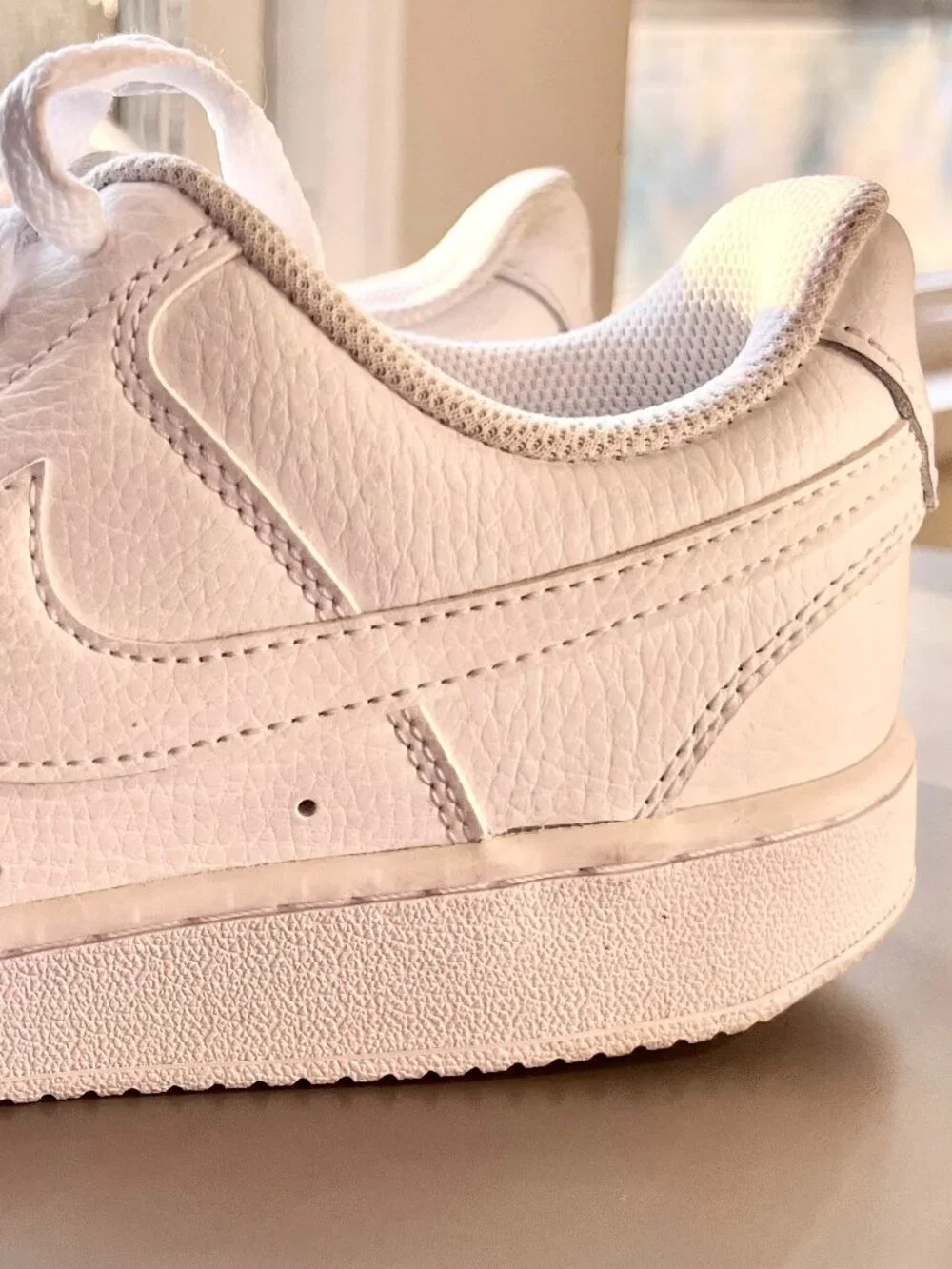 Nike Court Vision Low — Women's 7.5 — White — $24 OBO